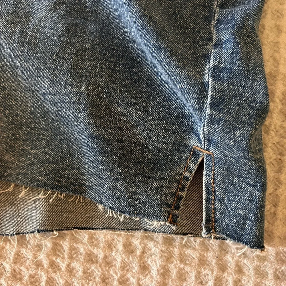 Ava & Viv Jorts Shorts Women Bermuda Cut Off High Rise Relaxed Fit Size 26